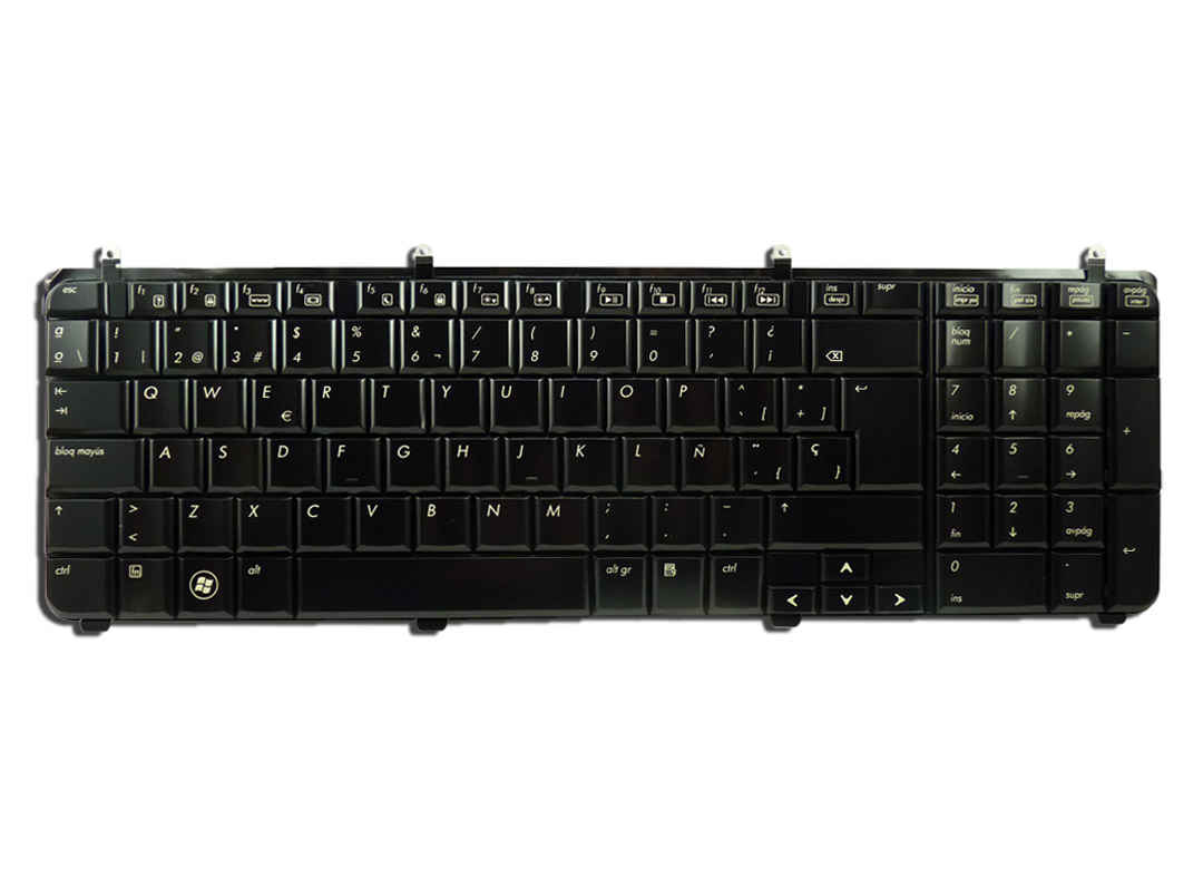TECLADO HP DV7-2000 3000 SERIES NEGRO ESPAÑOL