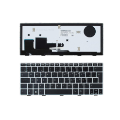 TECLADO HP ELITEBOOK 810 G1 810 G2 ESPAÑOL NEGRO RETRO F/PLATA