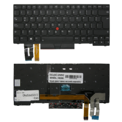 TECLADO LENOVO THINKPAD E480 ESPAÑOL NEGRO RETROILUMINADO