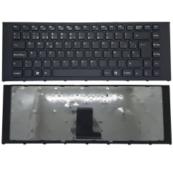 TECLADO SONY VPC EA CON FRAME ESPAÑOL NEGRO