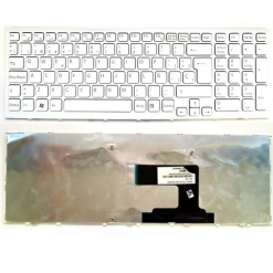 TECLADO SONY VPC EL CON FRAME BLANCO ESPAÑOL