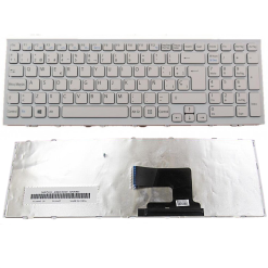 TECLADO SONY VPC EH FRAME ESPAÑOL BLANCO