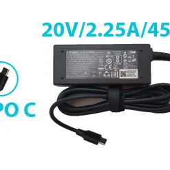 CARGADOR ACER 20V 2.25A USB TIPO-C ORIGINAL