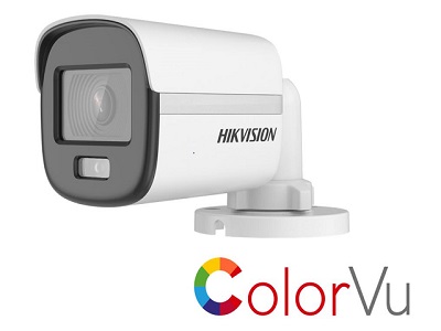 HIK Bullet 1080p Colorvu LF 2.8mm Luz Blanca 20mt IP67 Hikvision