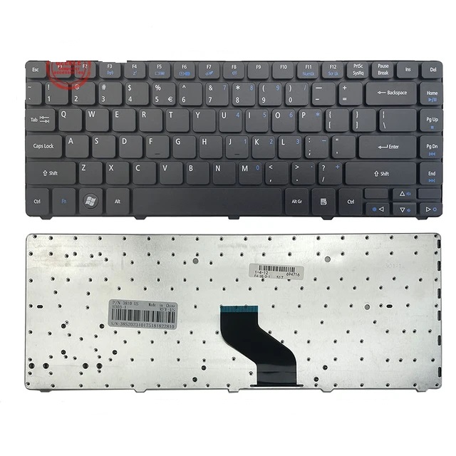 TECLADO ACER ONE 751H ZA3 INGLES NEGRO